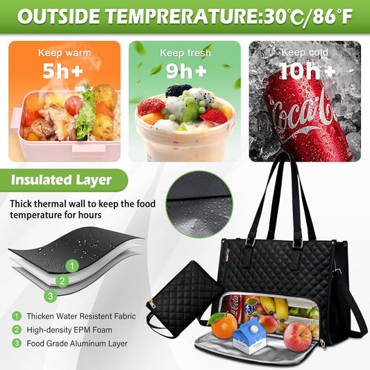 Everyday Work & Lunch Tote